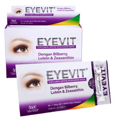 Jaga Selalu Kesehatan Mata Dengan Vitamin Mata Eyevit